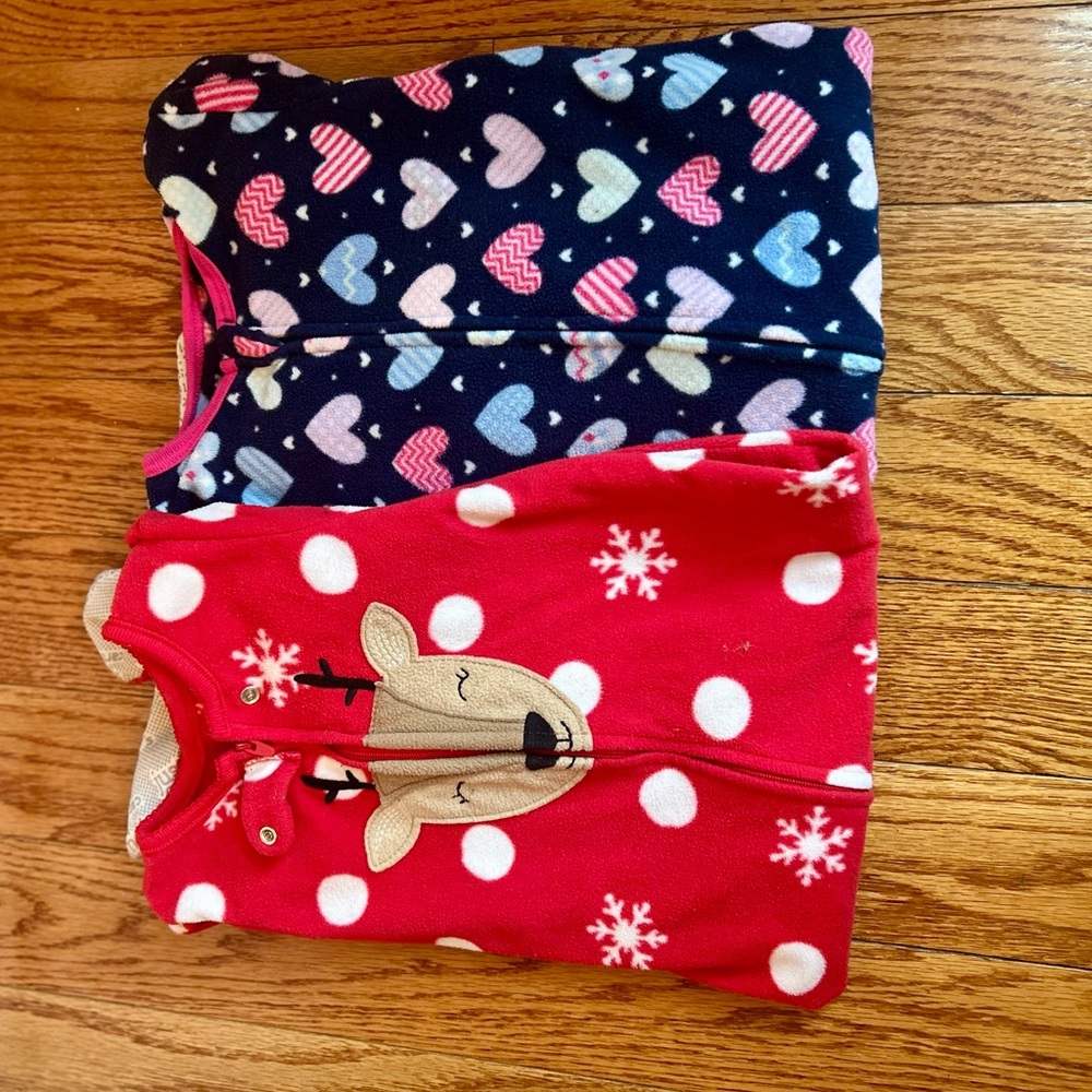 Cozy Fleece Baby Sleep feet pajamas